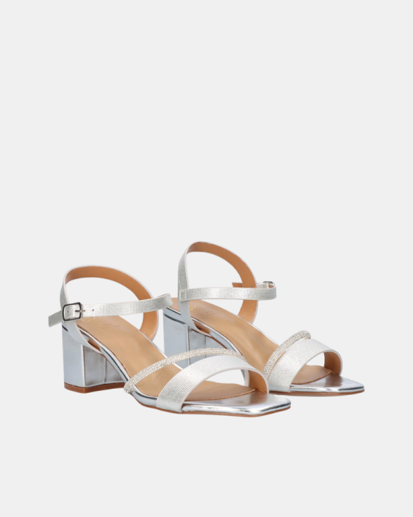 Sandalias Fiesta Mujer EXE Plata 2570 Y51