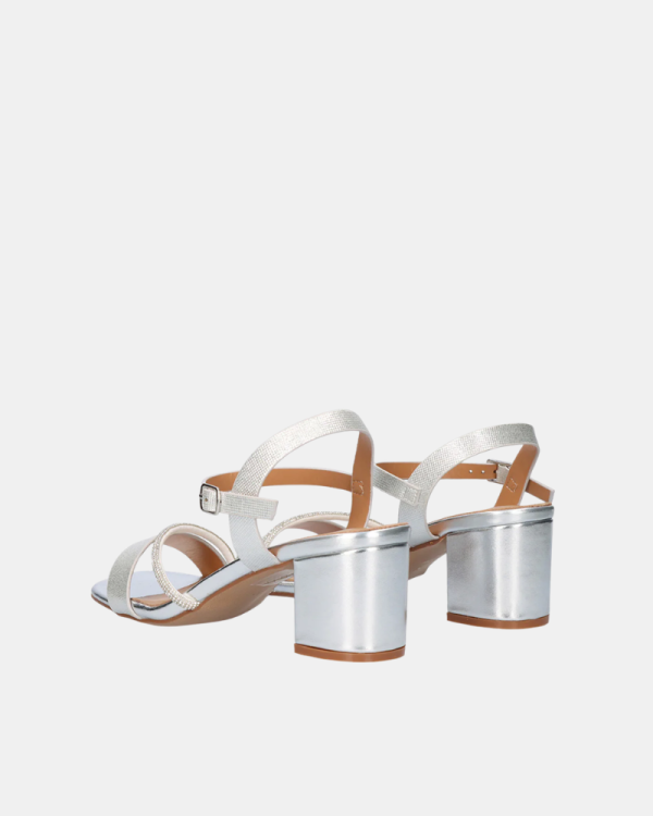 Sandalias Fiesta Mujer EXE Plata 2570 Y51