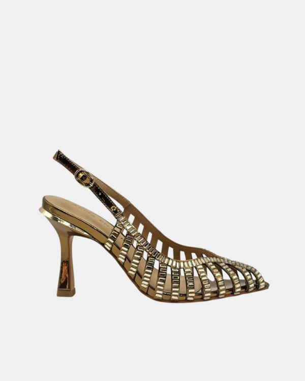 Zapatos Fiesta Mujer ALMA EN PENA Bronce V261811