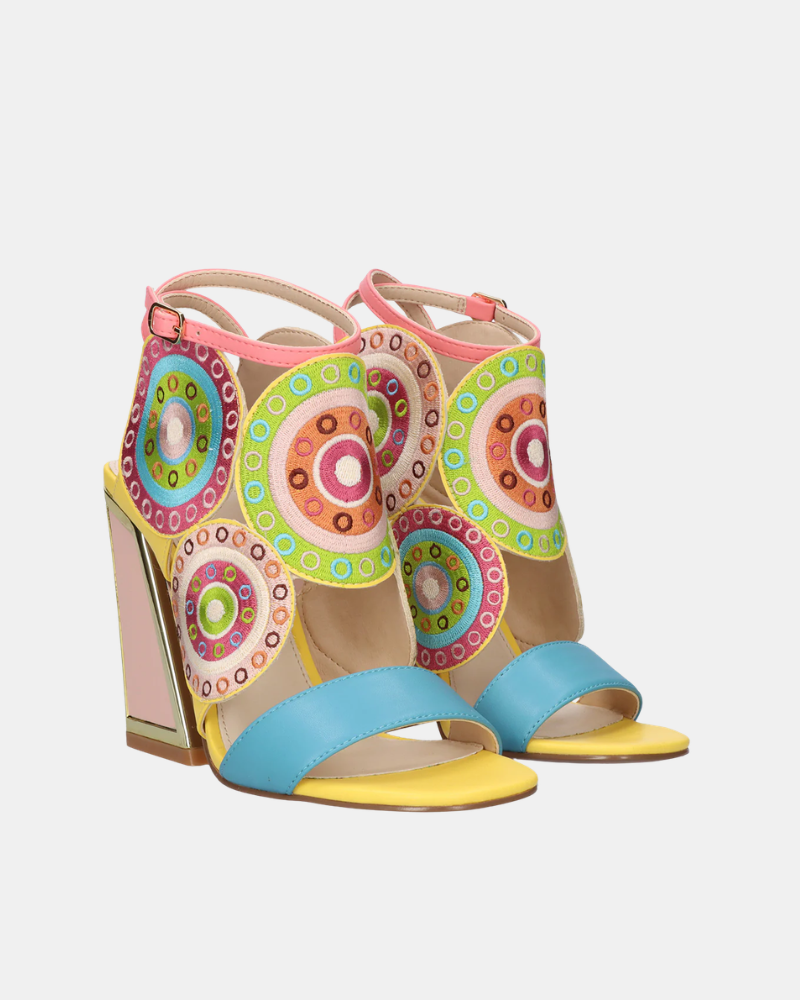 Sandalias Fiesta Mujer EXE Multicolor DOMINIC 580