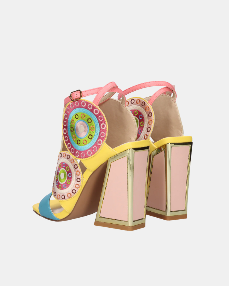 Sandalias Fiesta Mujer EXE Multicolor DOMINIC 580