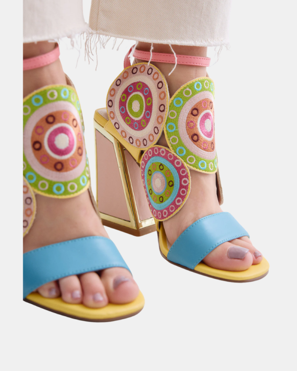 Sandalias Fiesta Mujer EXE Multicolor DOMINIC 580