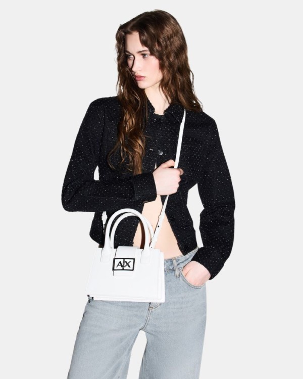 Bolsos Bandoleras Mujer ARMANI EXCHANGE Blanco XW000306 AF12039