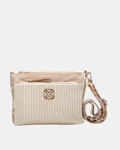 Bolsos Bandoleras Mujer XTI Beige 184550