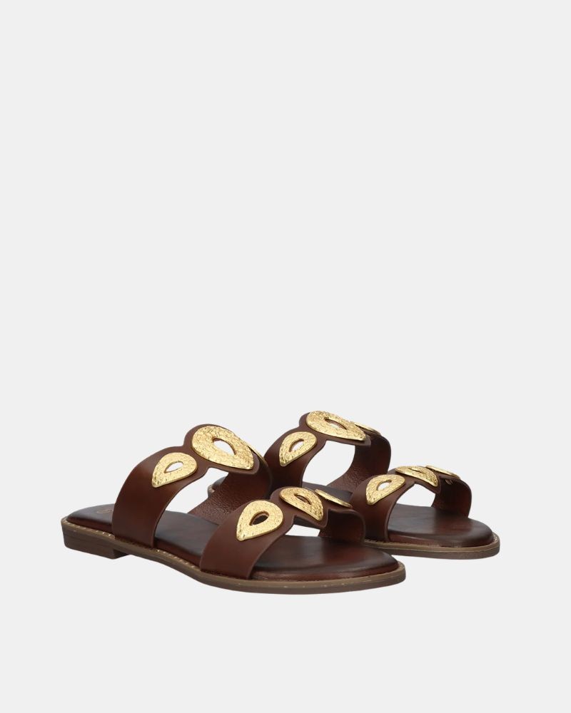 Sandalias Abiertas Mujer EXE Marrón 6165720