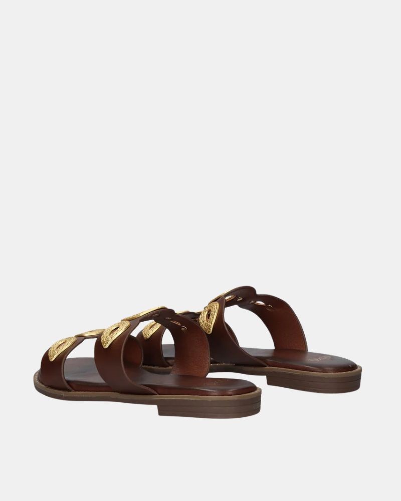 Sandalias Abiertas Mujer EXE Marrón 6165720