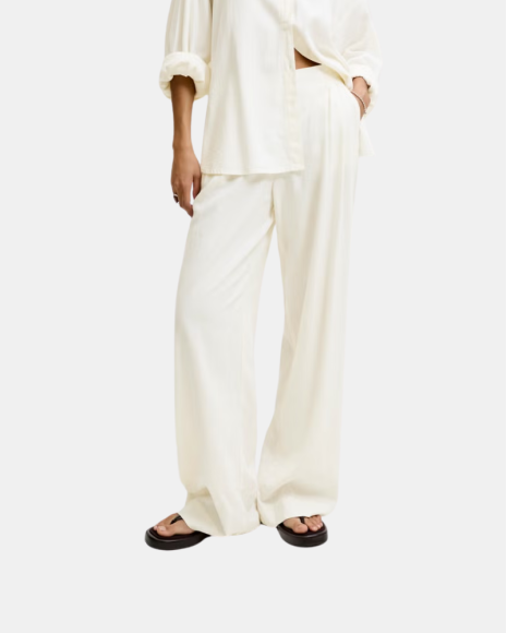 Pantalones Mujer JACK AND JONES Blanco 12287729 ALMIRA