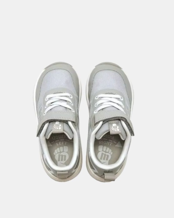 Zapatillas Bajas Barefoot Infantil MUSTANG Gris 49045