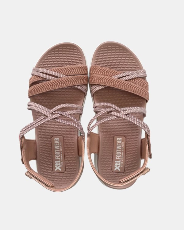 Sandalias Abiertas Mujer XTI Nude 145481