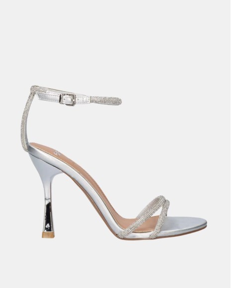 Sandalias Fiesta Mujer EXE Plata SILVER 639
