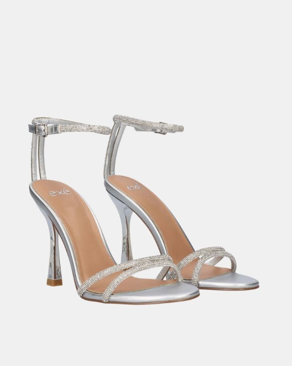 Sandalias Fiesta Mujer EXE Plata SILVER 639