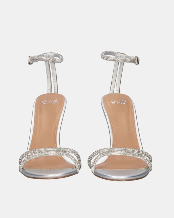 Sandalias Fiesta Mujer EXE Plata SILVER 639