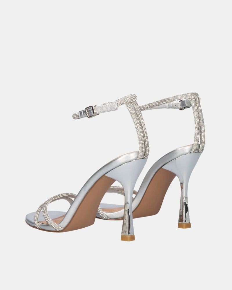 Sandalias Fiesta Mujer EXE Plata SILVER 639