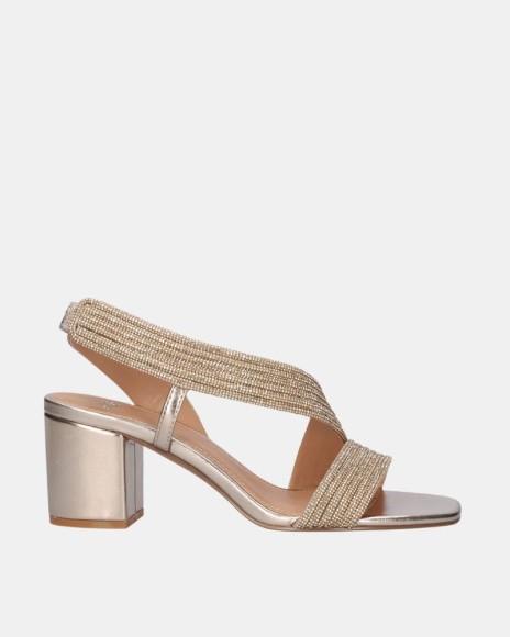 Sandalias Fiesta Mujer EXE Oro ANNY 428