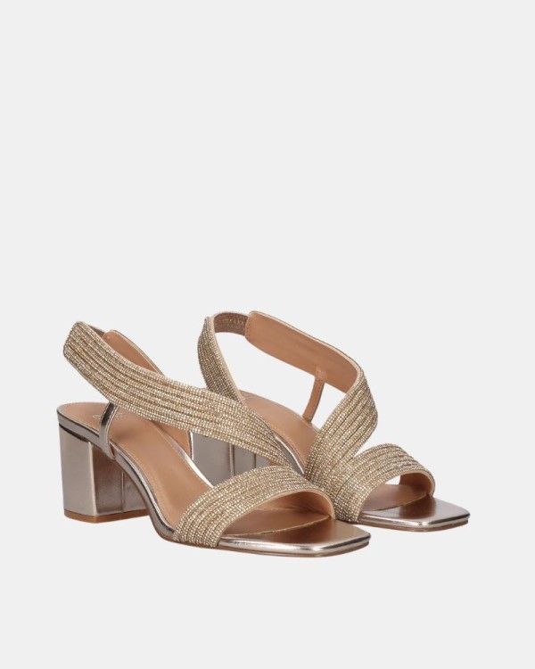 Sandalias Fiesta Mujer EXE Oro ANNY 428