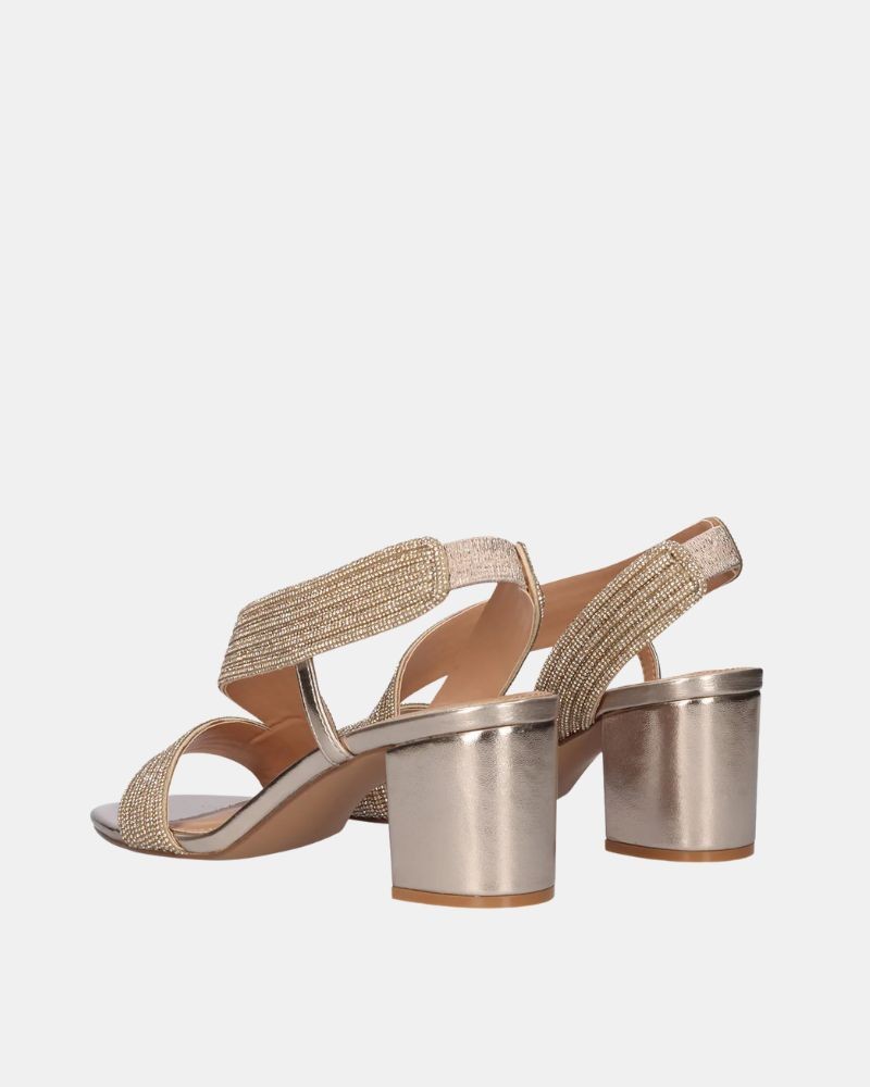 Sandalias Fiesta Mujer EXE Oro ANNY 428