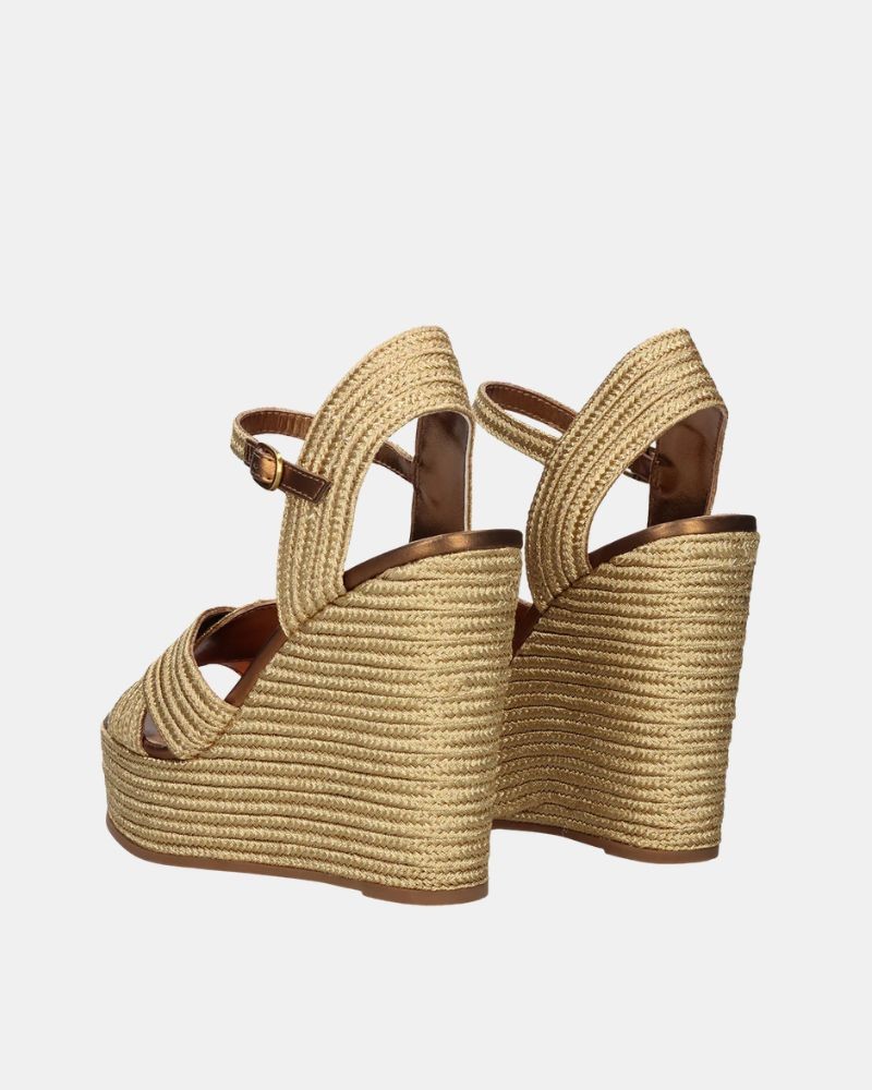 Sandalias Alpargatas Mujer EXE Bronce NAOMI 202