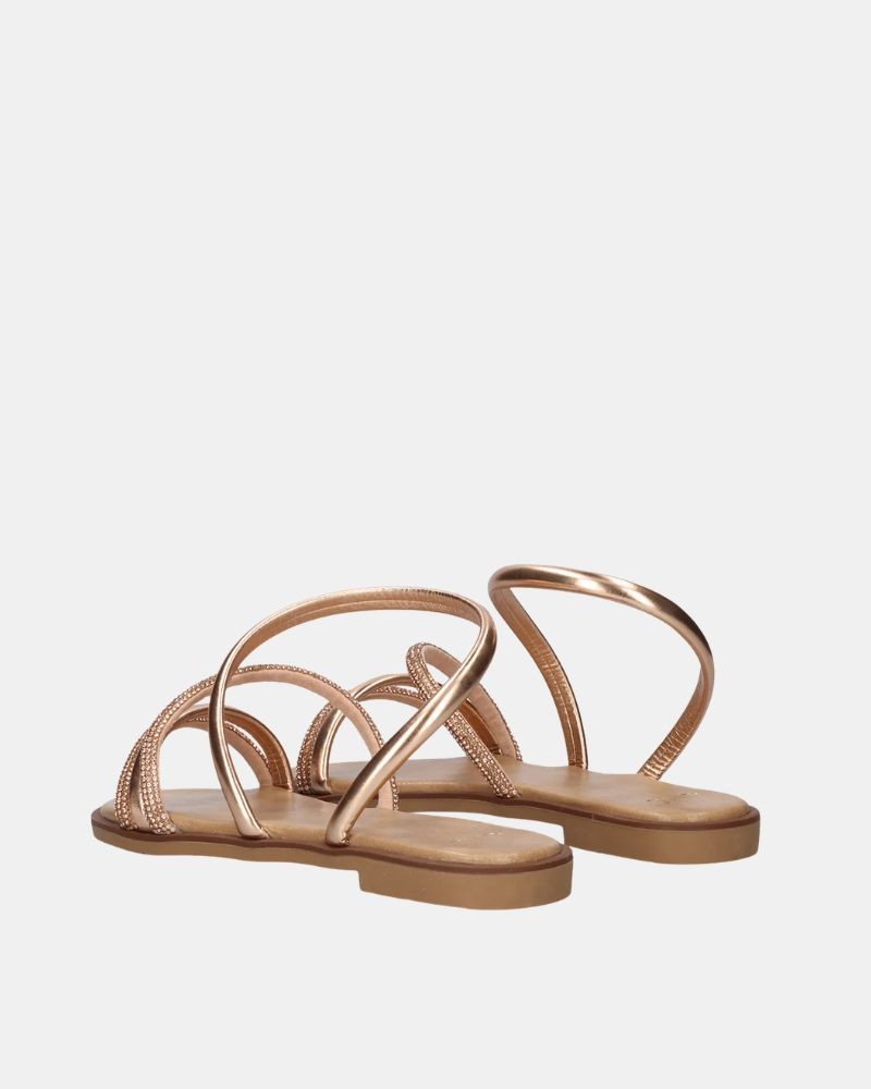Sandalias Abiertas Mujer EXE Rosa P4042 12