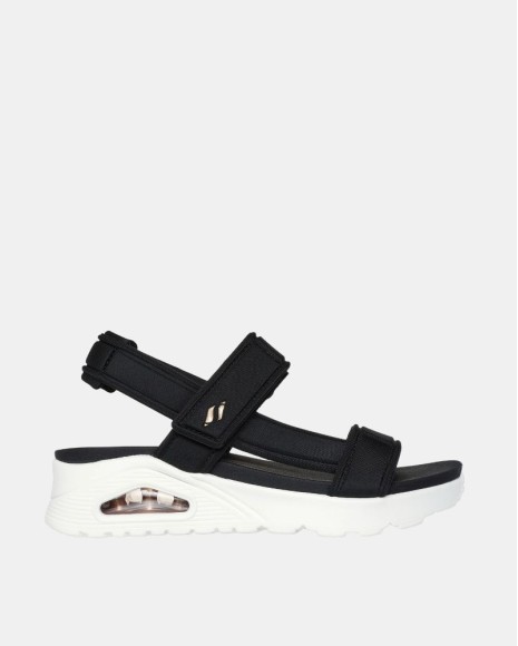 Sandalias Abiertas Mujer SKECHERS Negro 119813 UNO SUMMER STAND2
