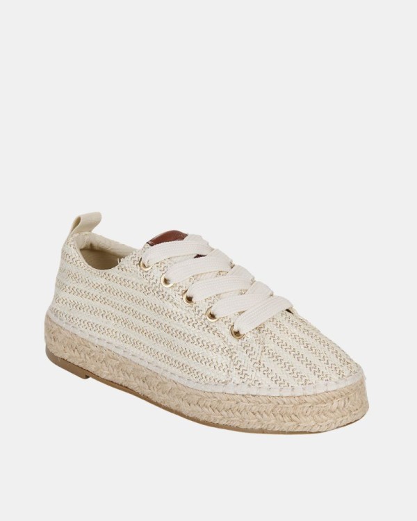 Zapatos Bajas Rafia Mujer MUSTANG Beige 56413