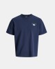 Camisetas de manga curta para homem JACK AND JONES Azul 12288005 DOVER