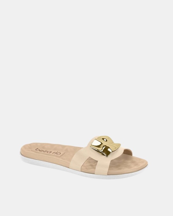 Sandalias Abiertas Mujer  Beige 8360 365