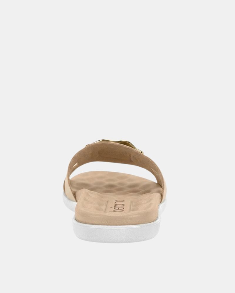 Sandalias Abiertas Mujer  Beige 8360 365