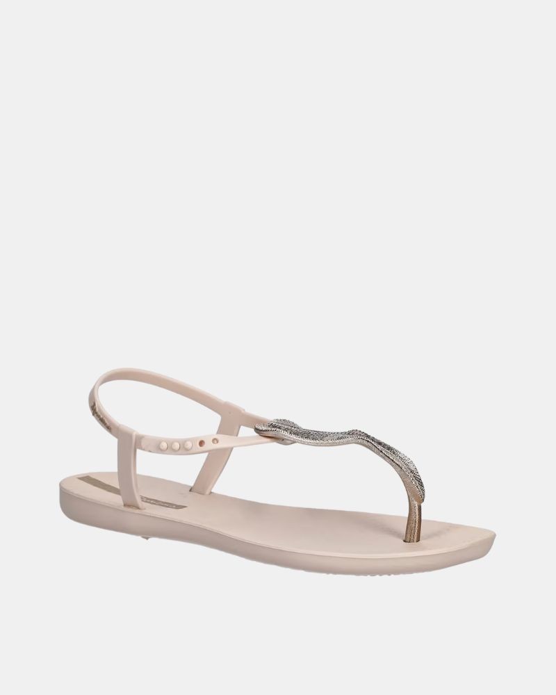 Sandalias De dedo Chancletas Mujer IPANEMA Beige 83774 CLASS FLORA