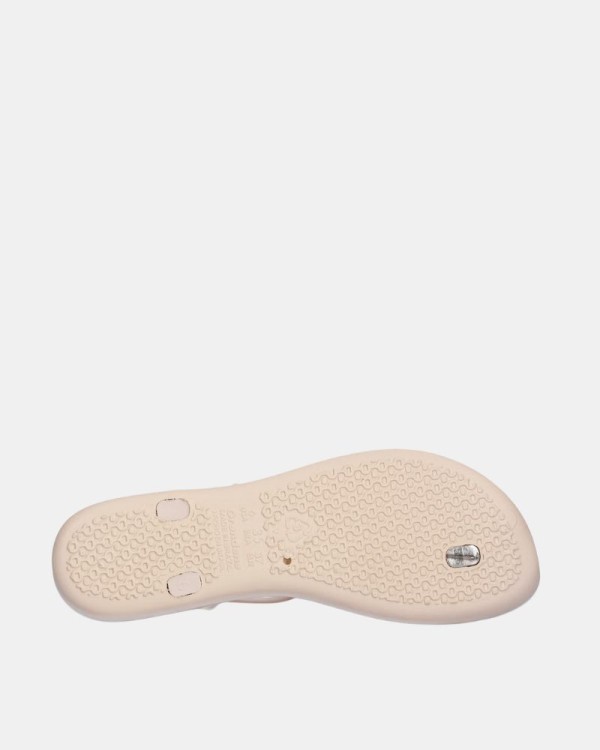 Sandalias De dedo Chancletas Mujer IPANEMA Beige 83774 CLASS FLORA