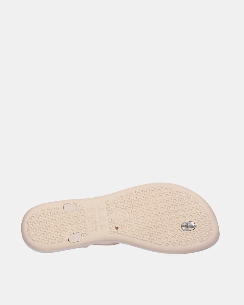 Sandalias De dedo Chancletas Mujer IPANEMA Beige 83774 CLASS FLORA
