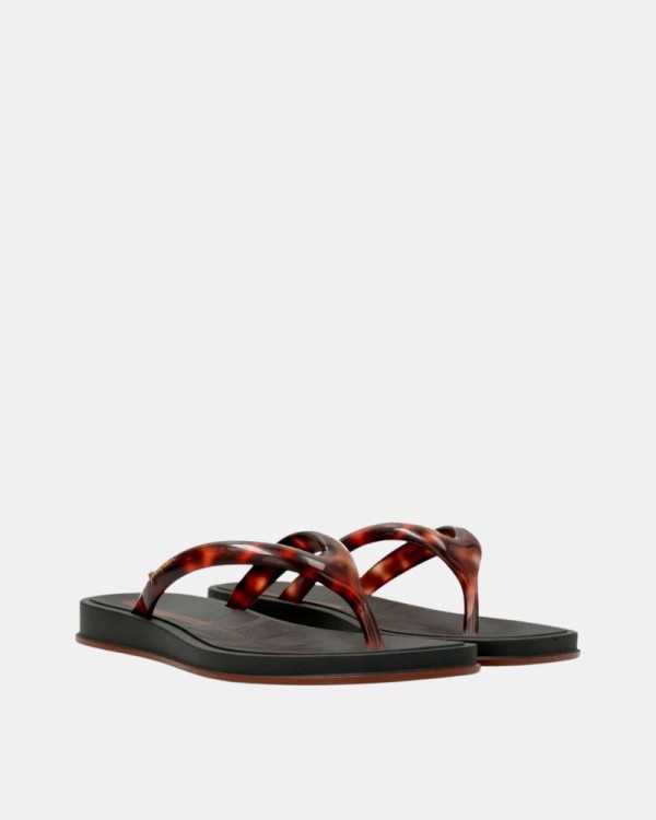 Sandalias De dedo Chancletas Mujer IPANEMA Negro 27419 GLOW TRENDY