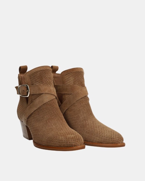 Botines Bajos Mujer ALPE Marrón 54251101