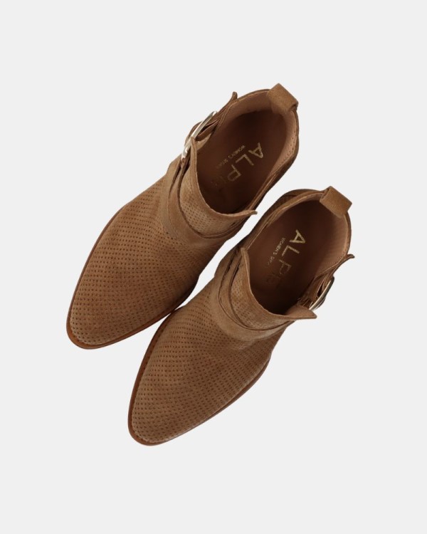 Botines Bajos Mujer ALPE Marrón 54251101