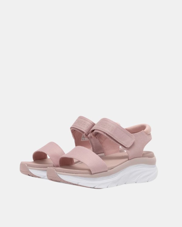Sandálias Abertas Mulher SKECHERS Rosa 119226 RELAXED FIT D'LUX WALKER