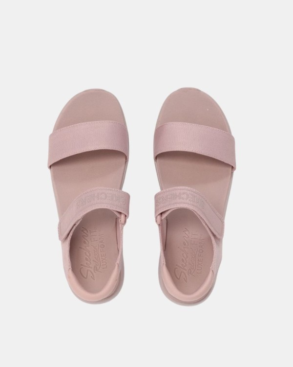 Sandálias Abertas Mulher SKECHERS Rosa 119226 RELAXED FIT D'LUX WALKER