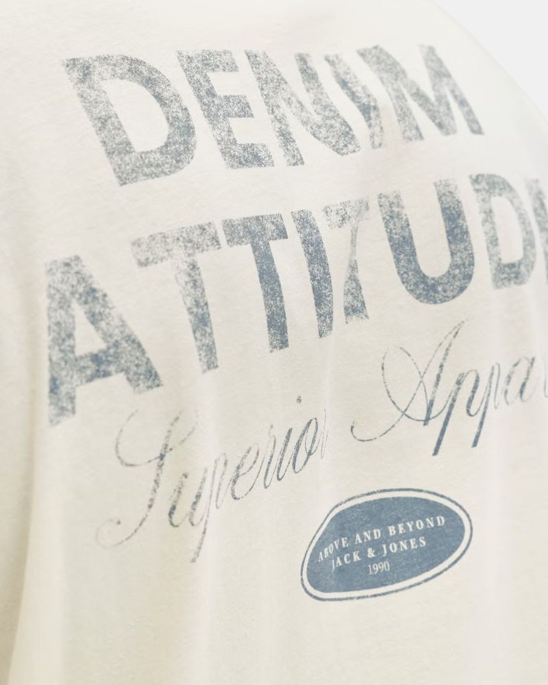 Camisetas Manga Curta Homem JACK AND JONES Nude 12288005 DOVER
