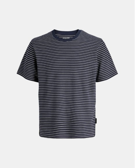 Camisetas de manga curta Homem JACK AND JONES Azul 12288015 DOVER