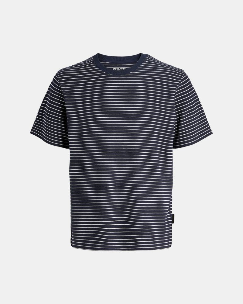 Camisetas de manga curta Homem JACK AND JONES Azul 12288015 DOVER