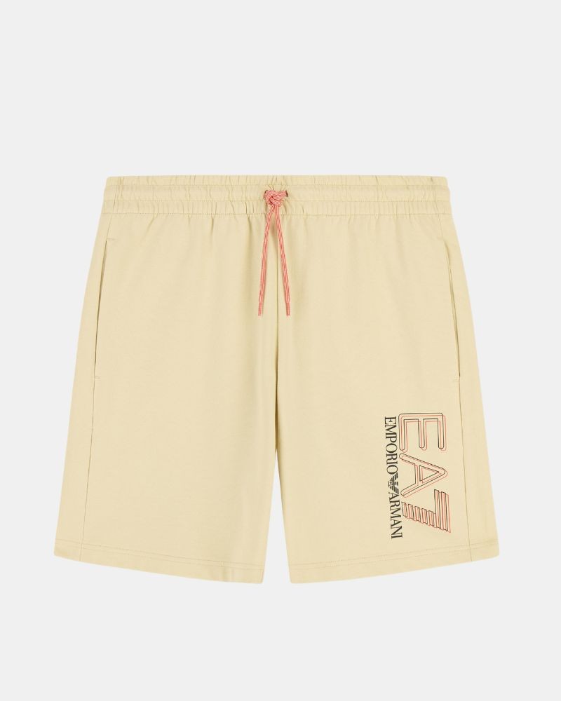 Pantalones Chándal Bermudas Hombre EA7 Beige 7M001315 AF13512