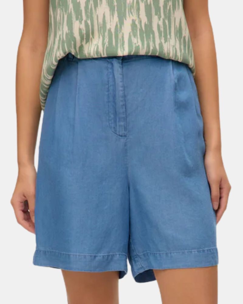 Pantalones Bermudas Mujer VERO MODA Azul 10326063 FLEUR