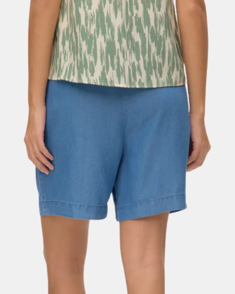 Pantalones Bermudas Mujer VERO MODA Azul 10326063 FLEUR