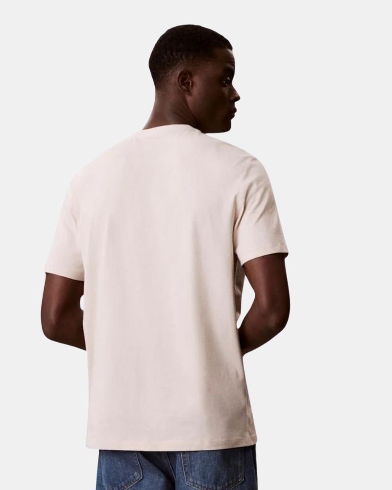 Camisetas de manga curta para homem CALVIN KLEIN bege LV14RF808G2JX