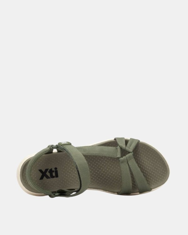 Sandalias Cowboy Abiertas Mujer XTI Verde 145463