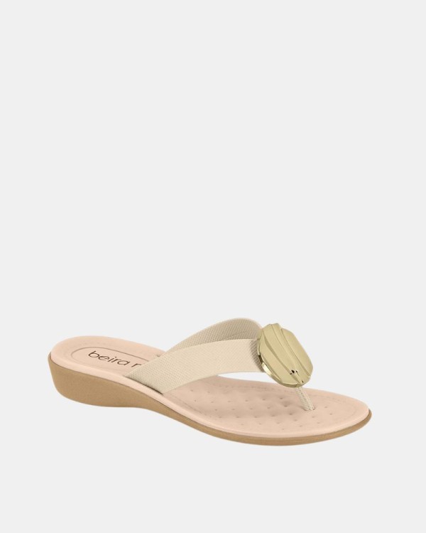 Sandalias De dedo Mujer  Beige 8224 870