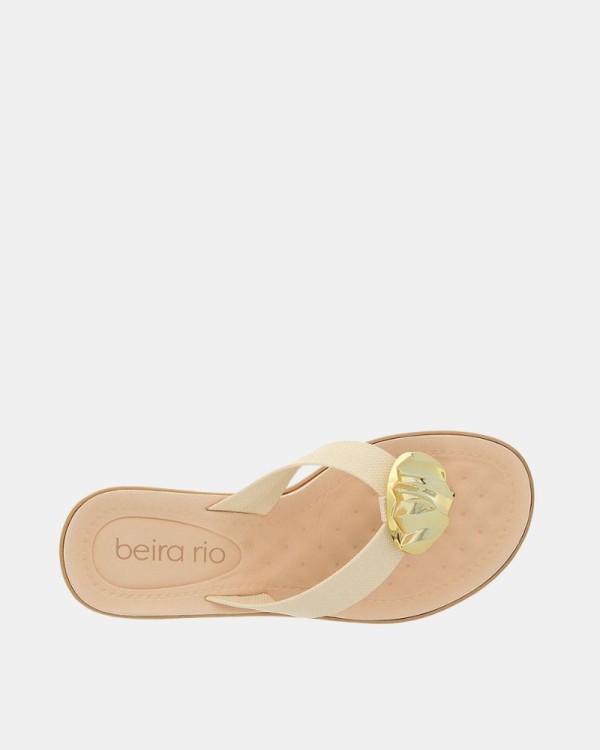 Sandalias De dedo Mujer  Beige 8224 870