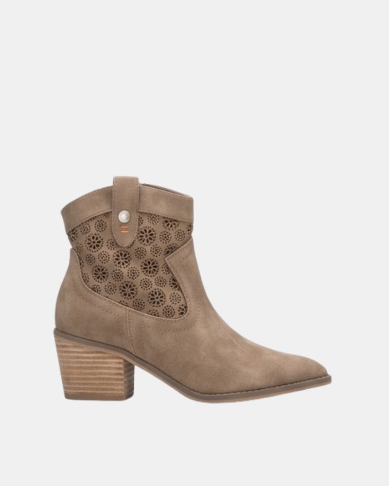 Botines Bajos Mujer REFRESH Taupe 175150