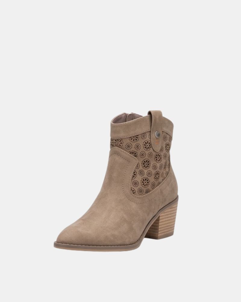 Botines Bajos Mujer REFRESH Taupe 175150