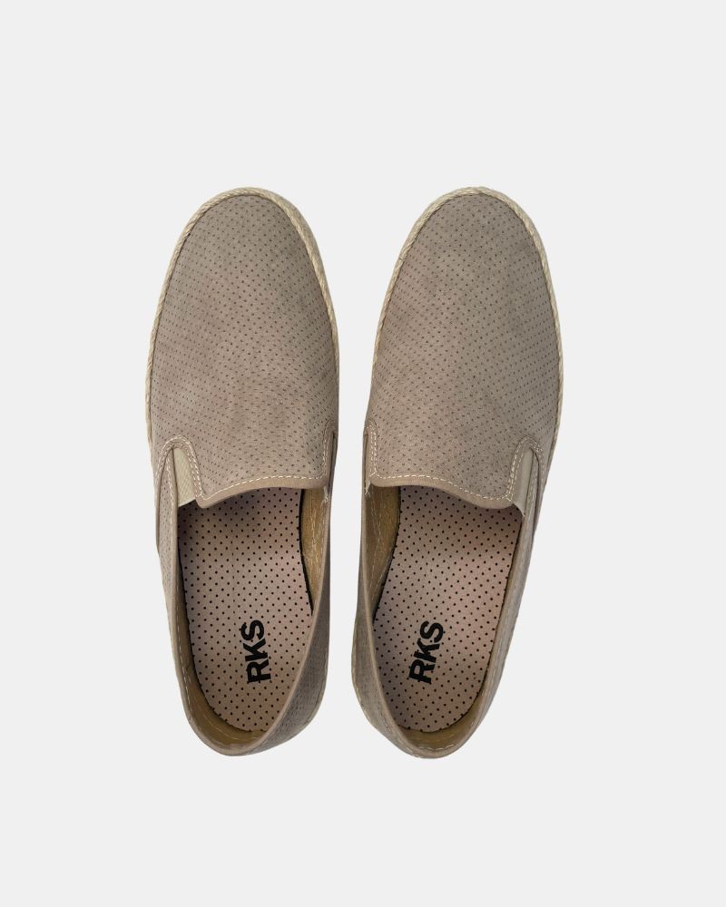 Zapatos Alpargatas Hombre RKS Beige BC7732