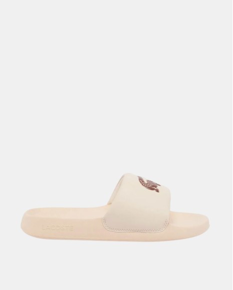 Sandalias Chancletas Mujer LACOSTE Rosa 49CFA0022 SERVE SLIDE