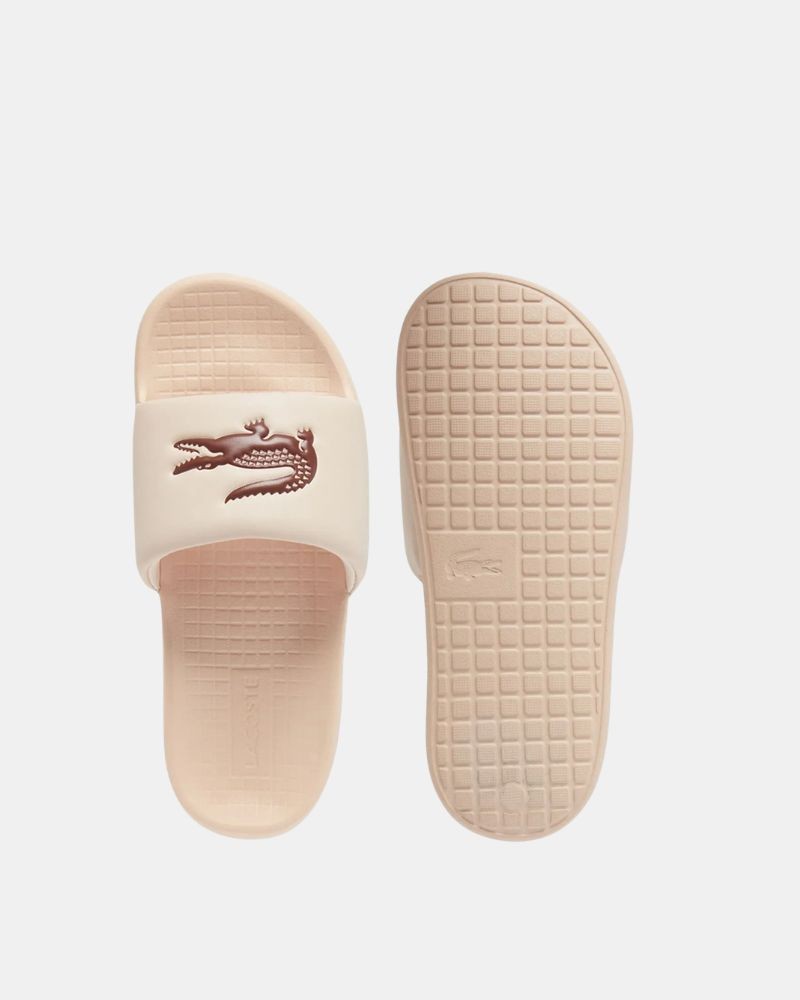 Sandalias Chancletas Mujer LACOSTE Rosa 49CFA0022 SERVE SLIDE